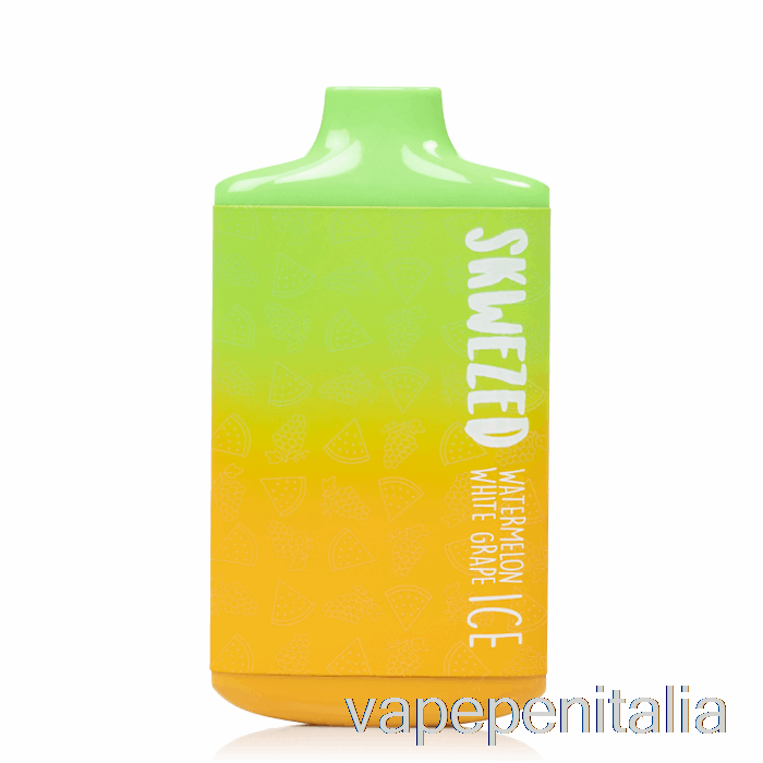 Vape In Italia Skwezed 5k Ghiaccio Usa E Getta All'anguria Bianca